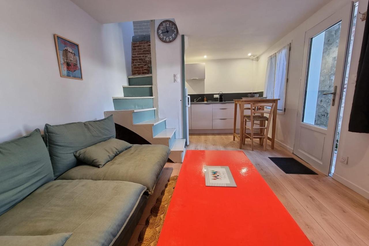 Les Chabannettes - Maisonette & Terrace 2P - Heart Of Honfleur Exterior foto